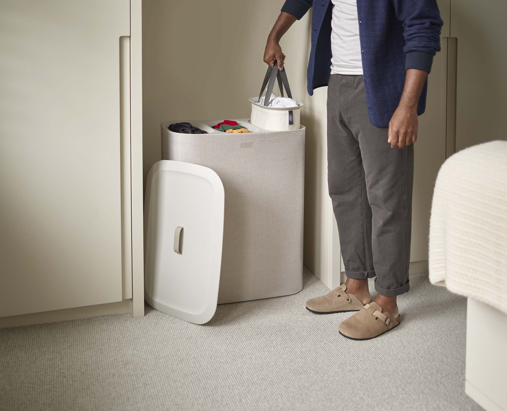 Joseph Joseph Tota Trio 90-Litre Laundry Separation Basket