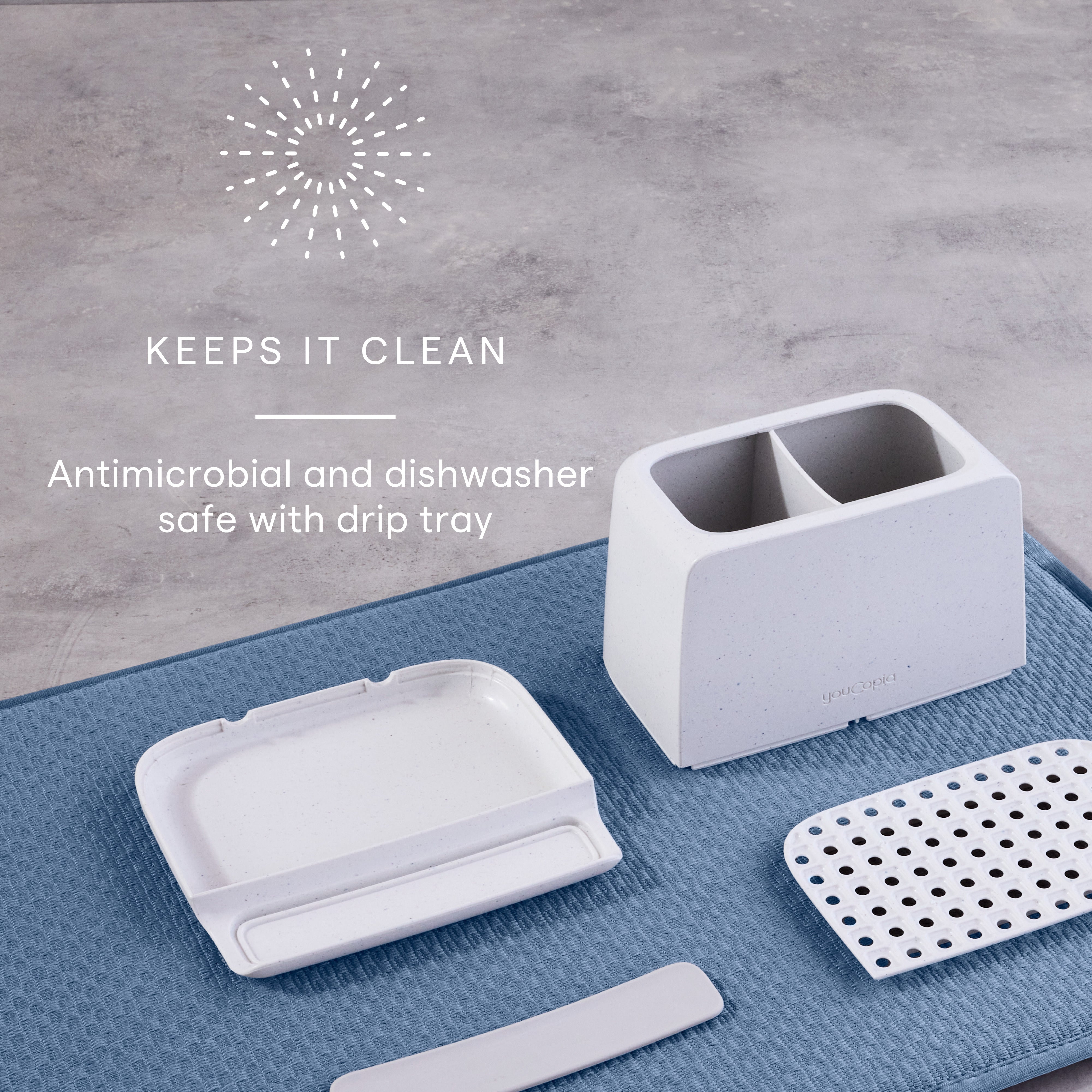 YouCopia The Ledge™ Toothbrush Holder 2-Slot