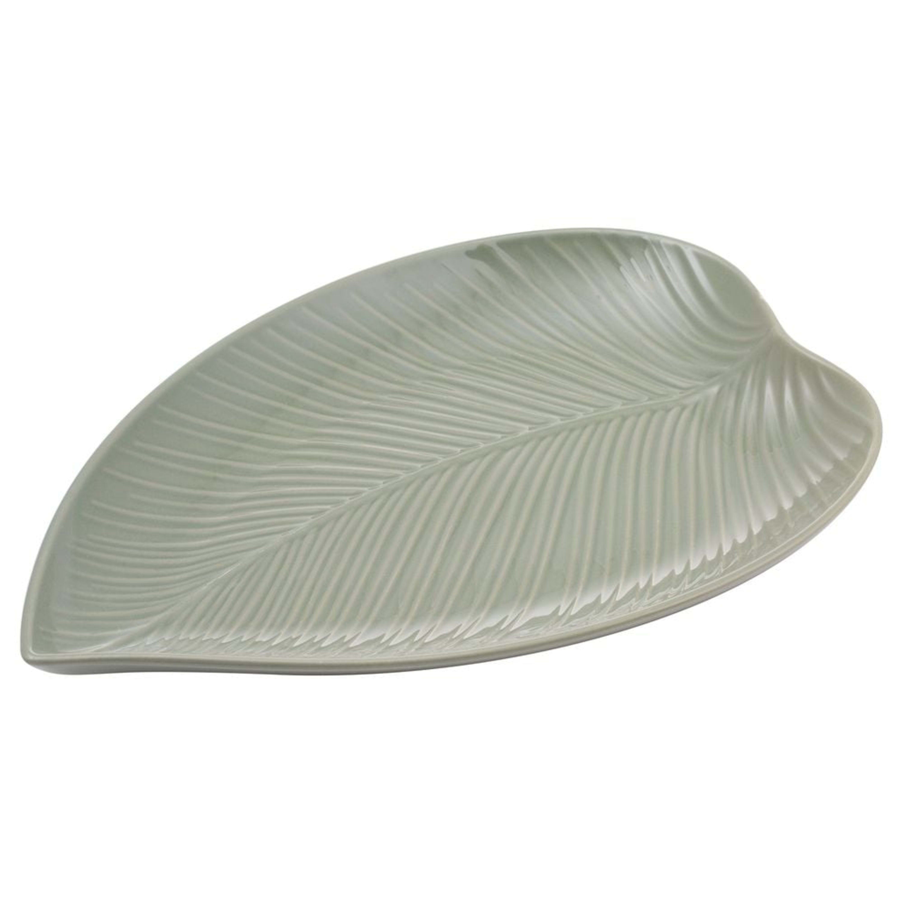 Mason Cash Forest Large Leaf Platter