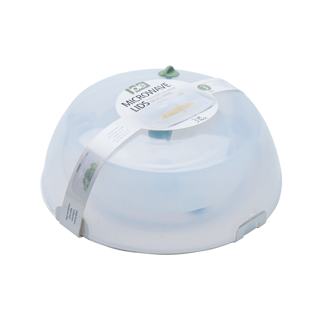 Joie Microwave Lid 3 Piece Set (Sage)