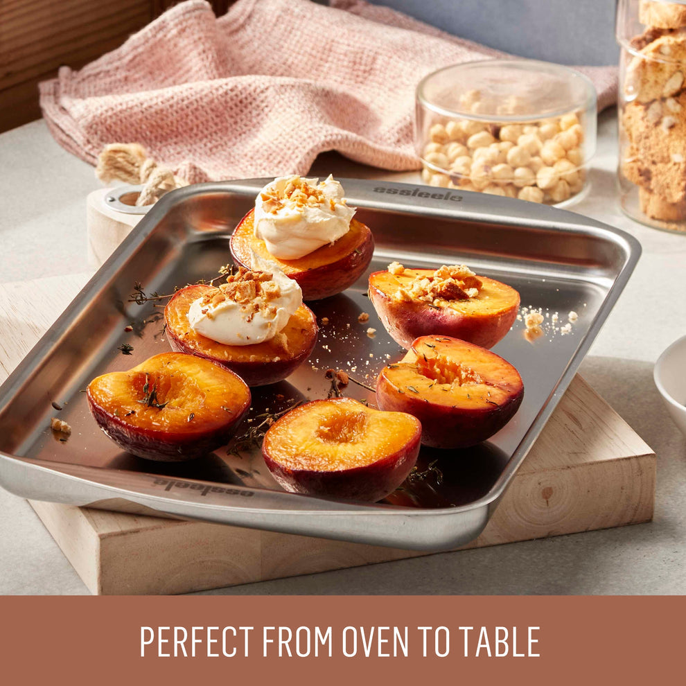 Essteele Clad Stainless Steel Baking Sheet 23 x 32 x 2.5cm