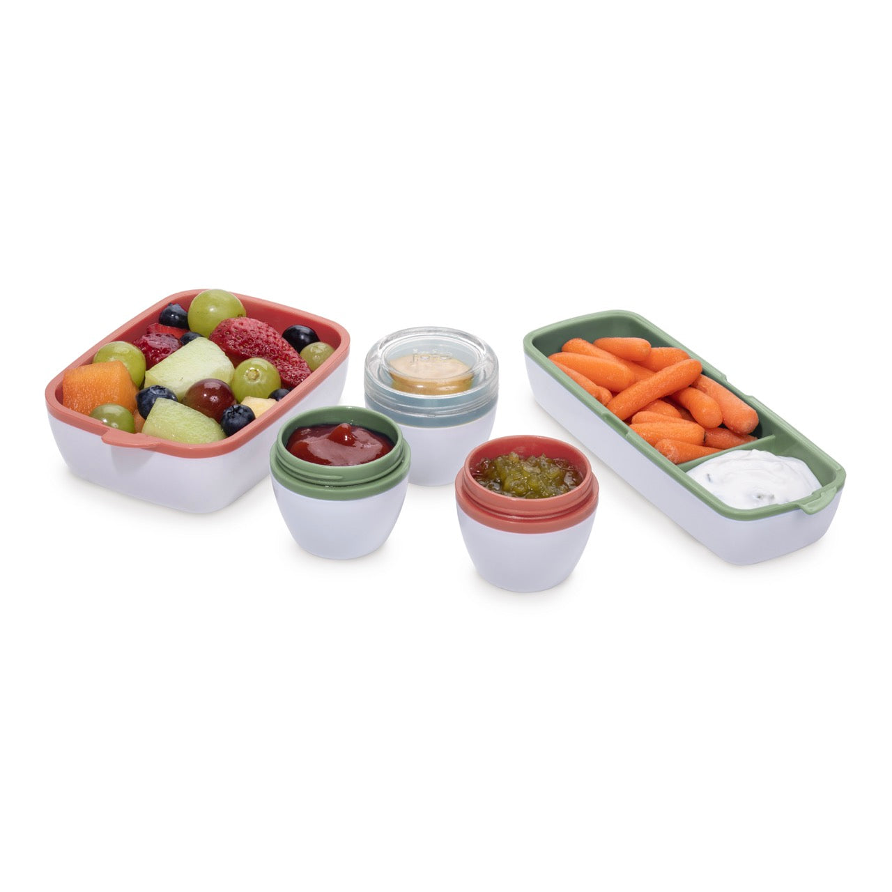 Joie On The Go 5pce Food Storage Set