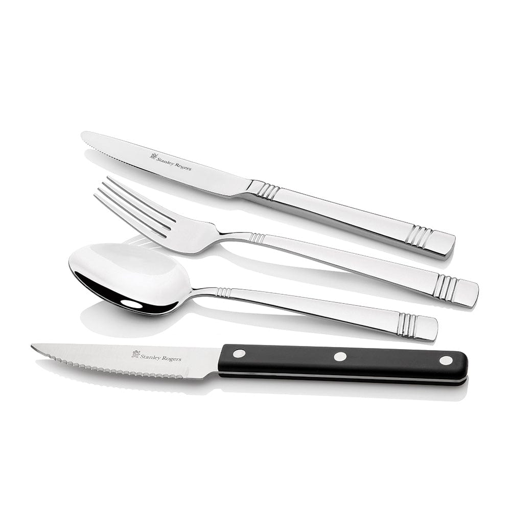 Stanley Rogers Oxford 50 Piece Set with Steak Knives