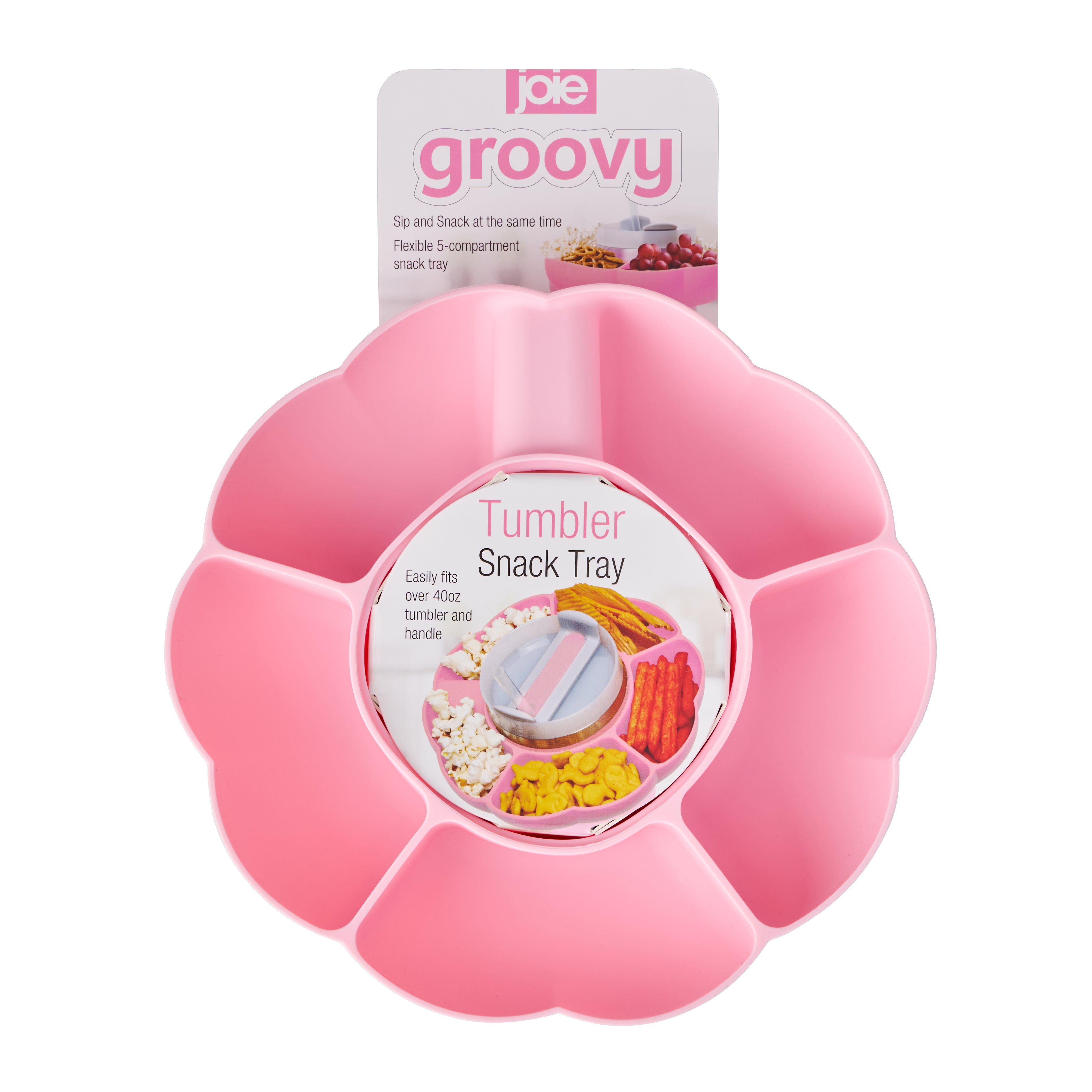 Joie Groovy Tumbler Snack Tray
