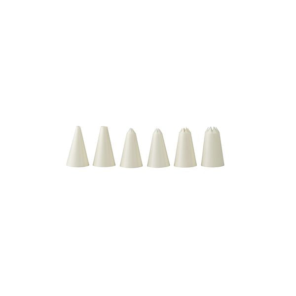 Trenton Pastry Tube Set 6 piece set