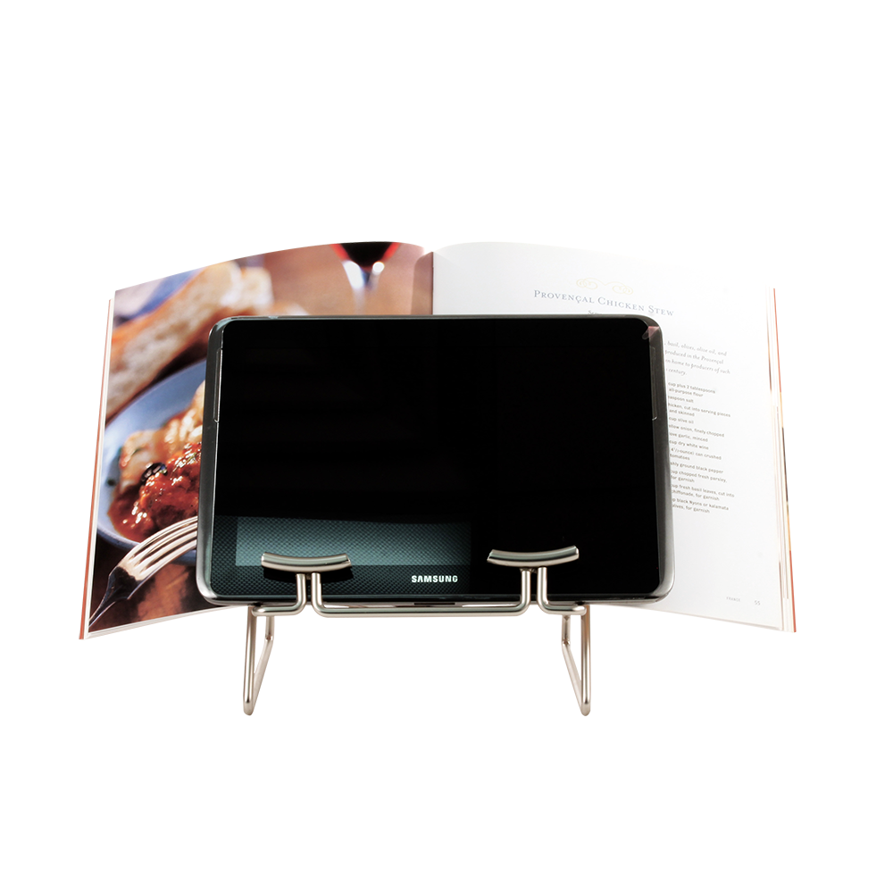 Spectrum Euro Tablet & Cookbook Stand – Satin
