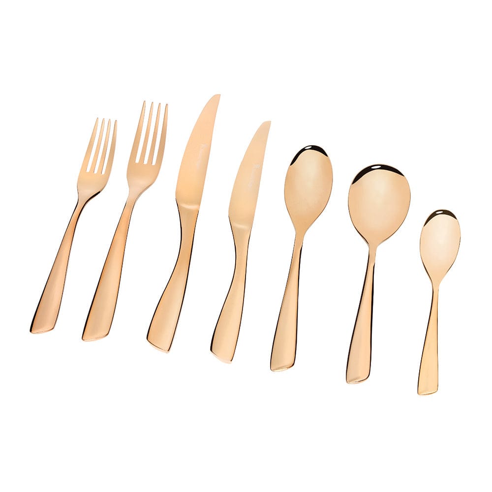 Stanley Rogers Soho Gold 56 Piece Cutlery Set
