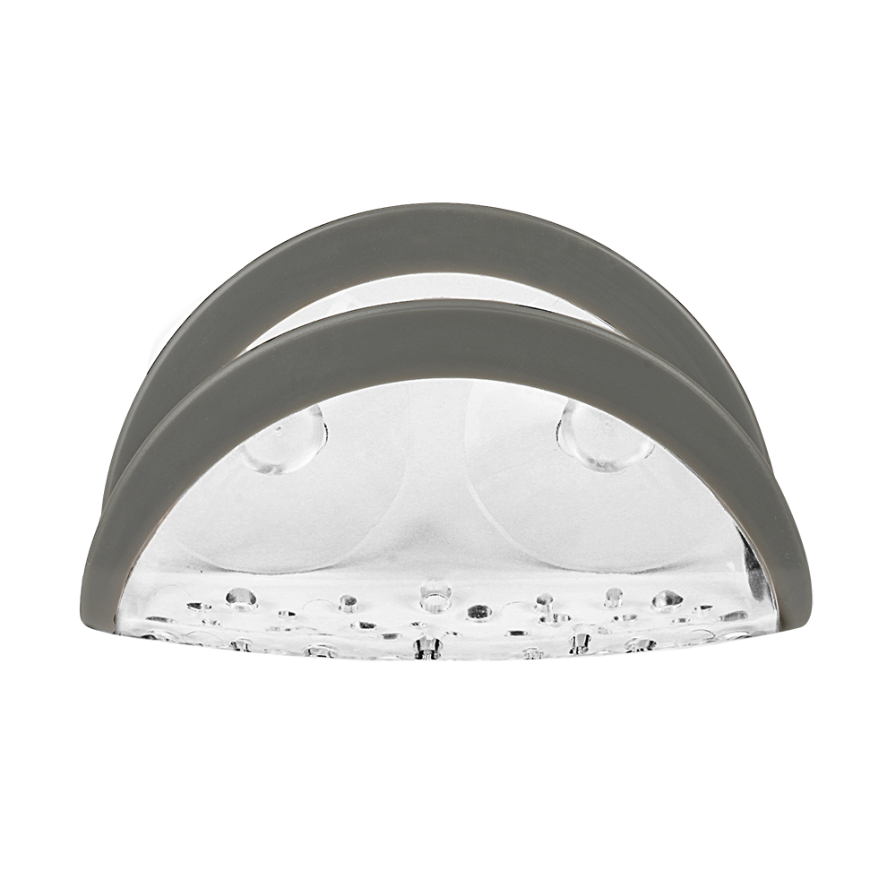 Spectrum Cora Suction Sink Sponge Holder – Grey
