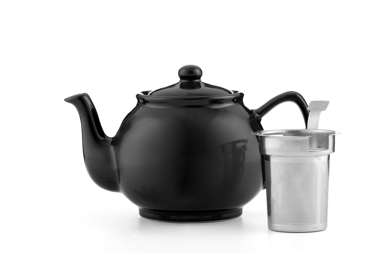 Price & Kensington Teapot 6 Cup (1.1L) Black Gloss