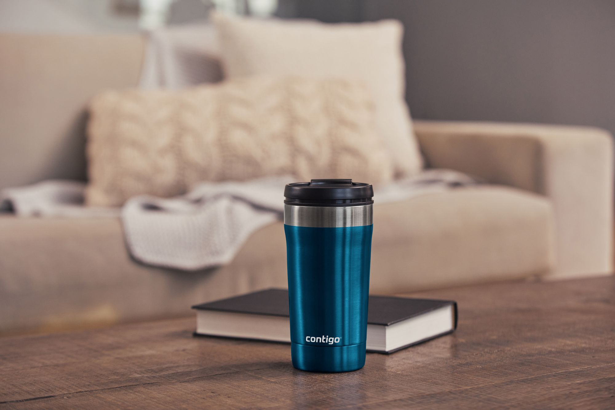 Contigo Uptown Dual Sip Tumbler 473ml Blueberry