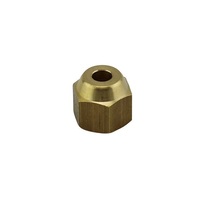 Brass Nut 1/4" 6mm