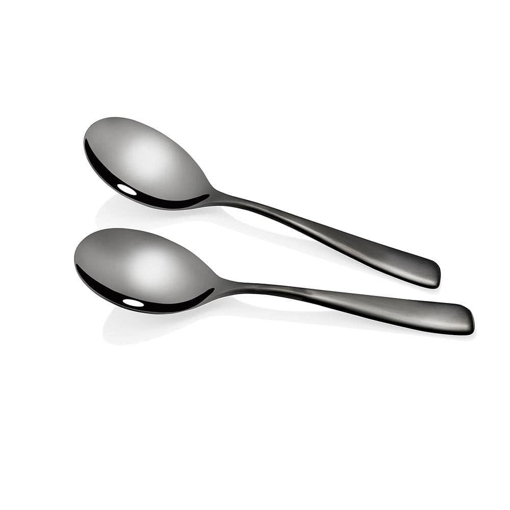 Stanley Rogers Soho Onyx Serving Spoons 2 Piece Set