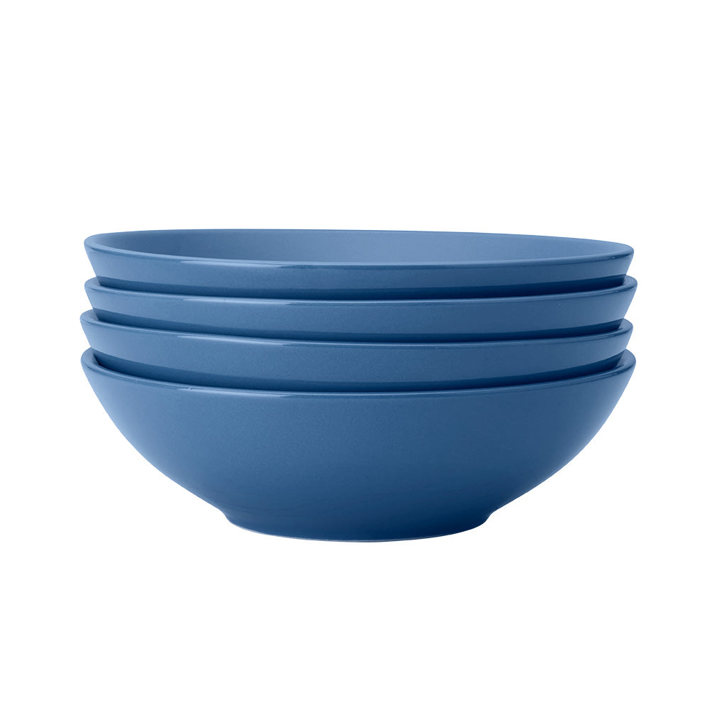 Wiltshire Ocean 18cm x 5.5cm Coupe Bowls 4 Piece Set