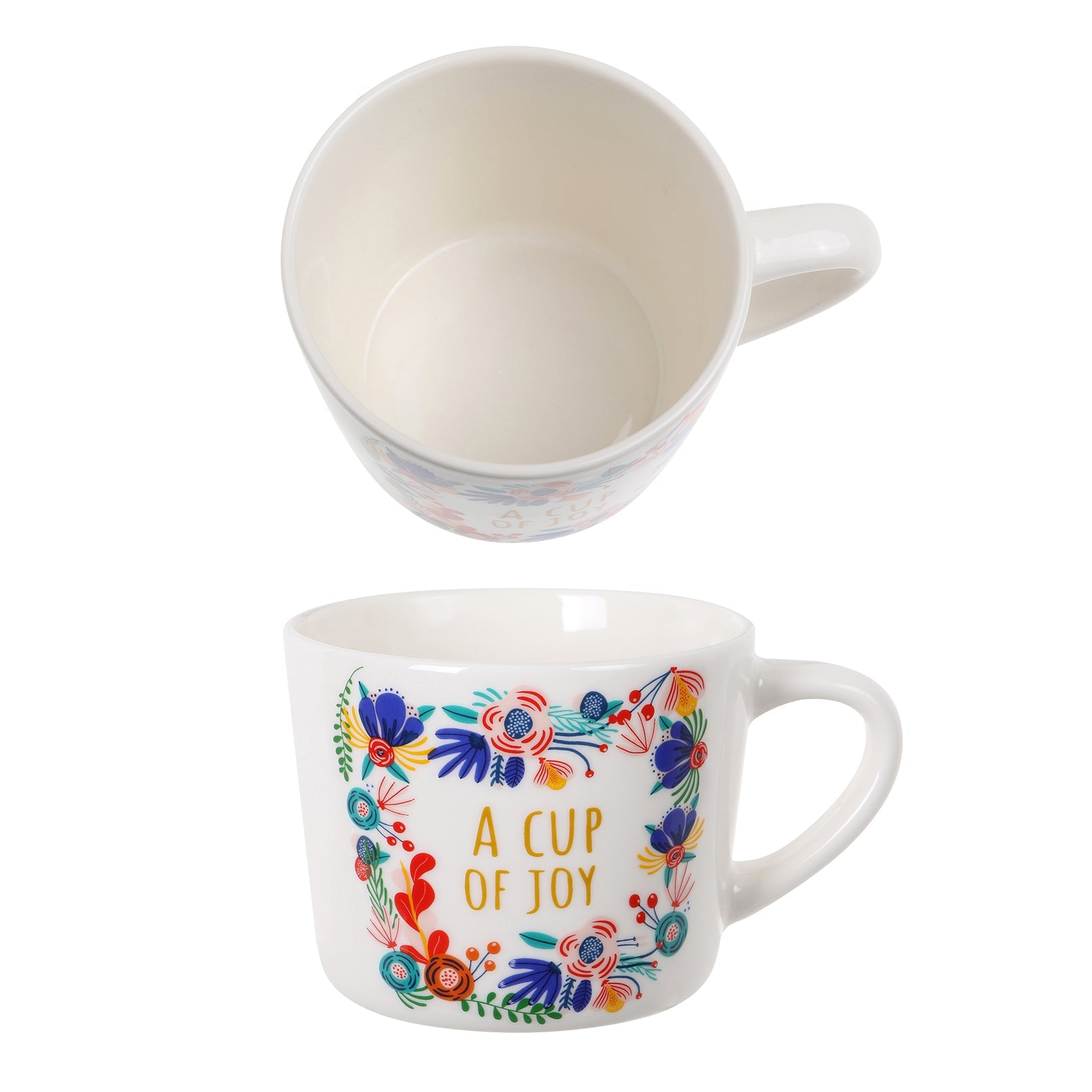 Wiltshire A Cup Of Joy 400ml Printed Mug