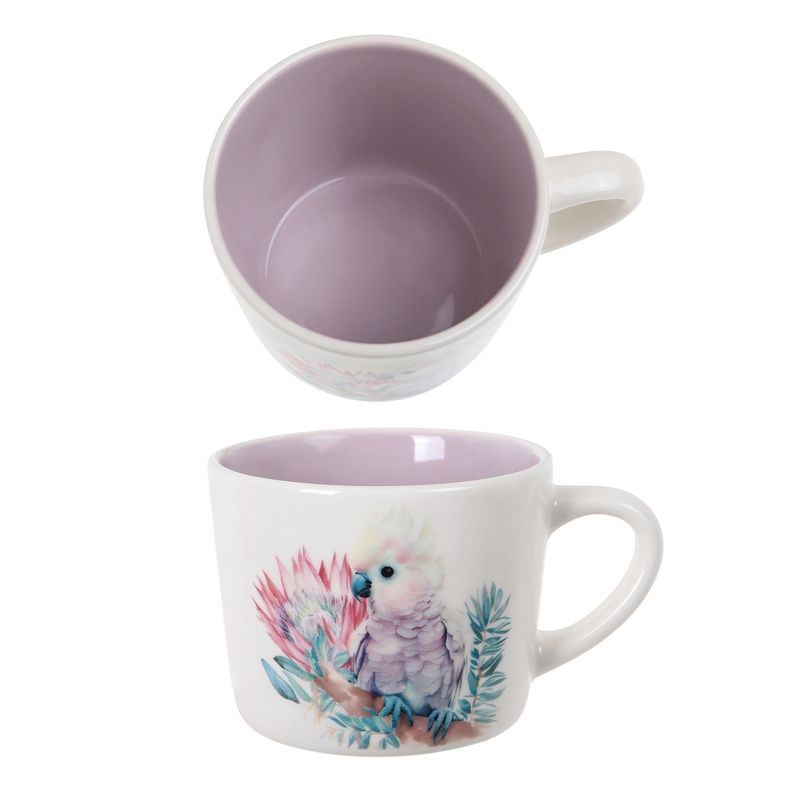 Wiltshire Purple Cockatoo 400ml Printed Mug