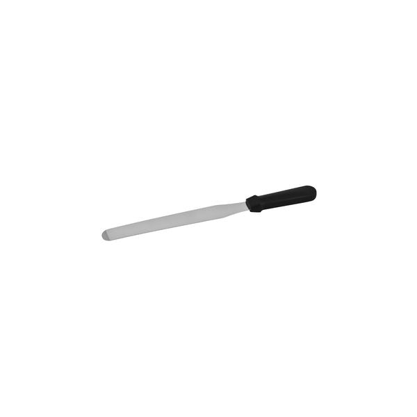 Trenton Spatula / Pallet Knife - Straight (200mm) (Black Plastic Handle)