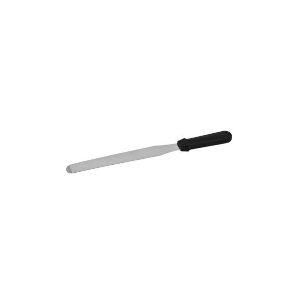 Trenton Spatula / Pallet Knife - Straight (250mm) (Black Plastic Handle)
