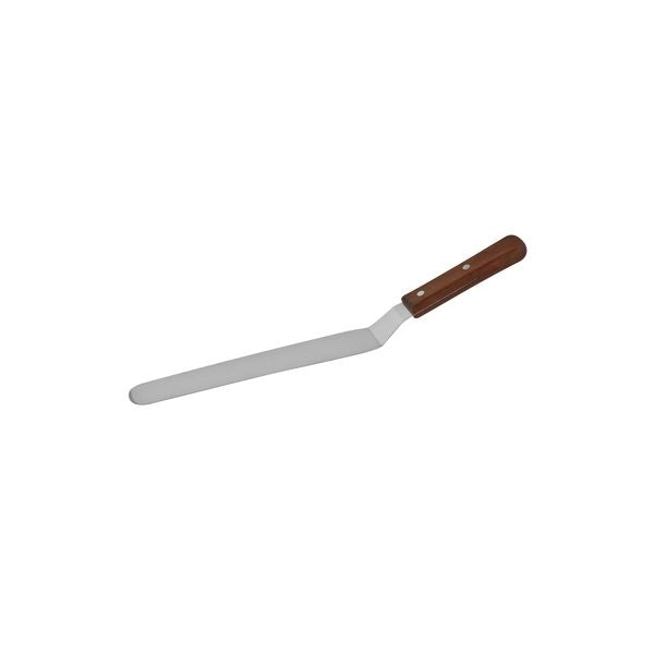 Trenton Spatula / Pallet Knife - Cranked (250mm) (Wood Handle)