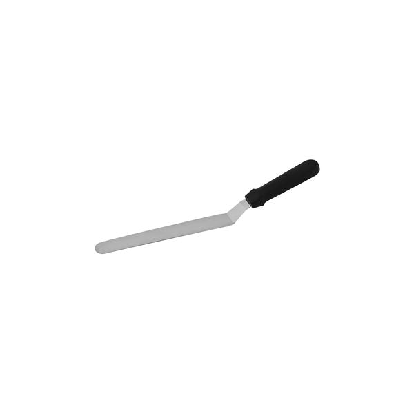 Trenton Spatula / Pallet Knife - Cranked (200mm) (Black Plastic Handle)