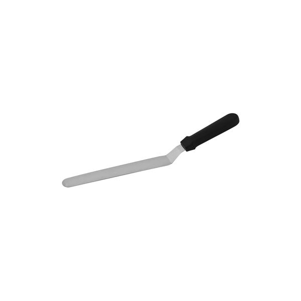 Trenton Spatula / Pallet Knife - Cranked (250mm) (Black Plastic Handle)