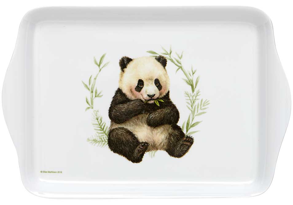 Ashdene Wild Baby Animals Panda Scatter Tray