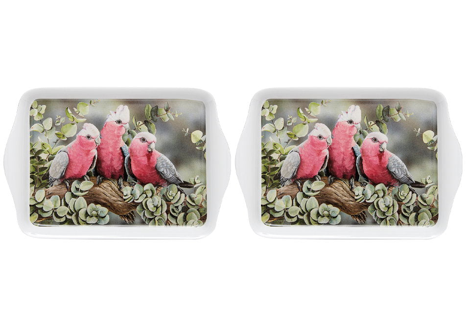 Ashdene Aus Bird & Flora Galah 2pk Scatter Tray