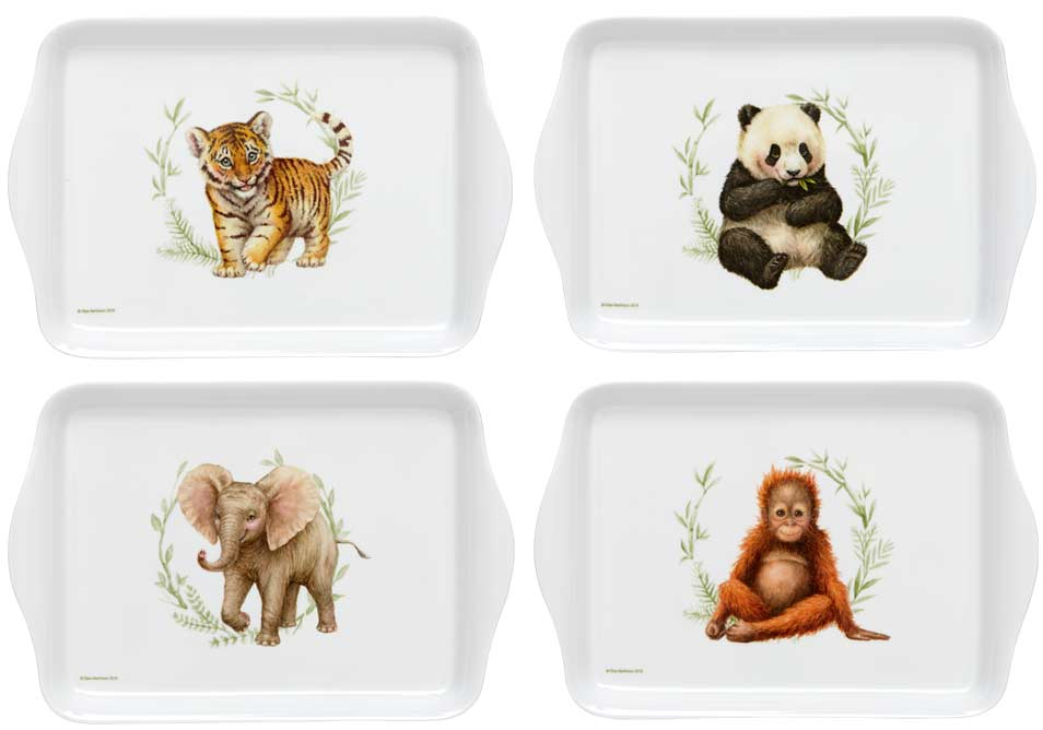 Ashdene Wild Baby Animals Scatter Tray