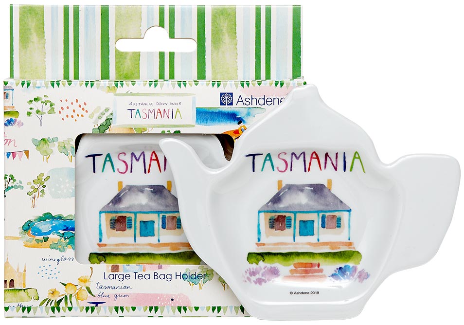 Ashdene Australia Down Under Tas Large Tea Bag Holder