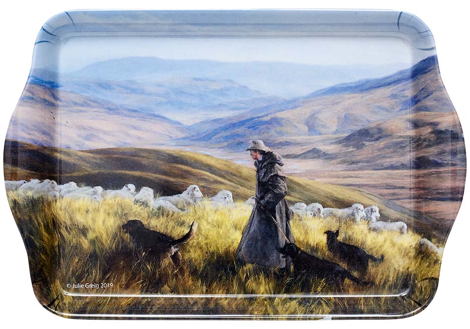 Ashdene Working the Land Checking the Mob Scatter Tray