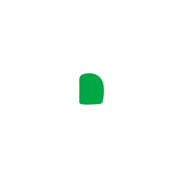 Trenton Curved Dough Scraper (120x85mm - Green)