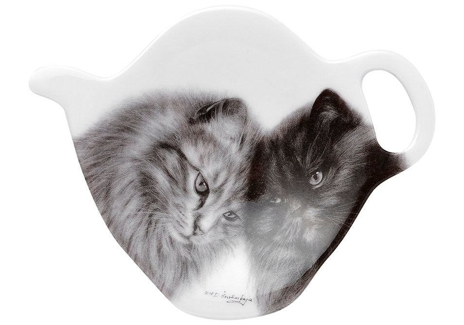 Ashdene Feline Friends Bonding Buddies Tea Bag Holder