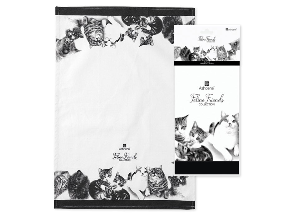 Ashdene Feline Friends Kitchen Towel