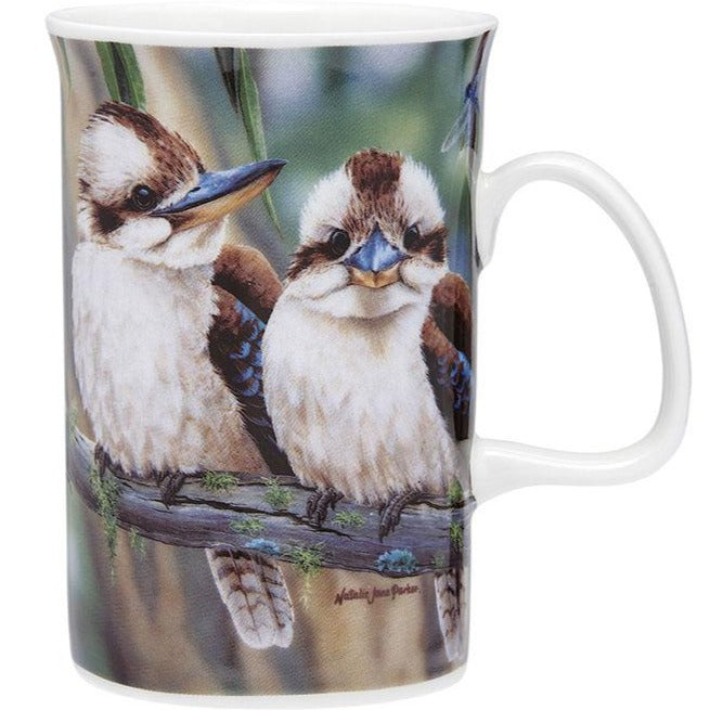 Ashdene Fauna of Aus Kookaburras Can Mug