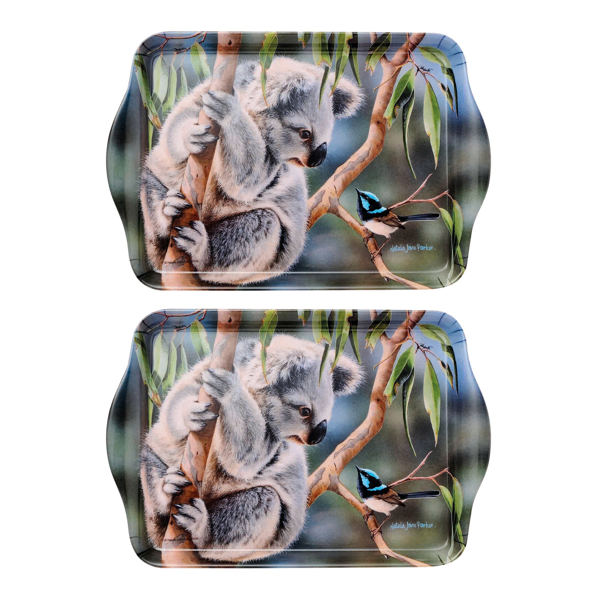 Ashdene Fauna of Aus Koala & Wren 2pk Scatter Tray