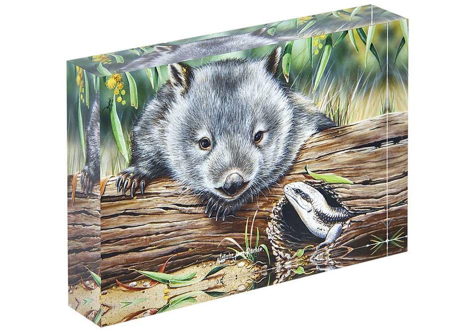 Ashdene Fauna of Aus Wombat & Lizard Mini Gallery