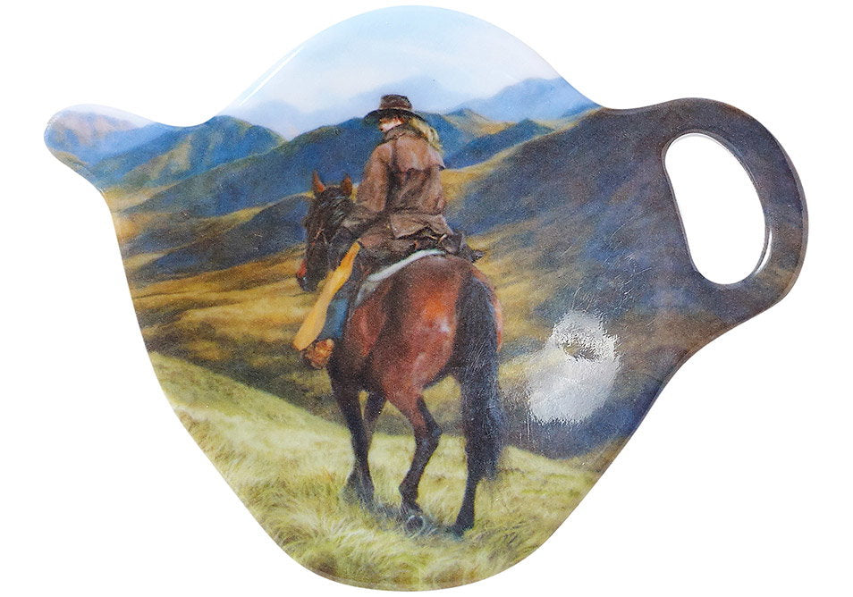 Ashdene Working the Land High Country Girl Tea Bag Holder
