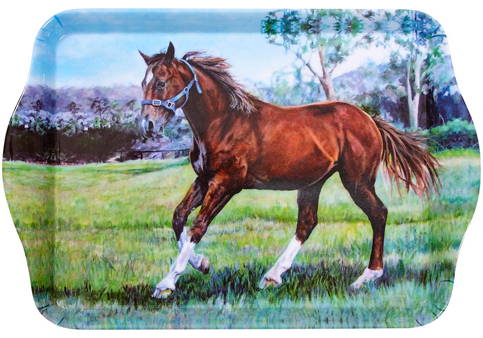 Ashdene Beauty of Horses Cantering Spirit Scatter Tray