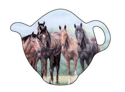 Ashdene Beauty of Horses In the Pasture Tea Bag Holder