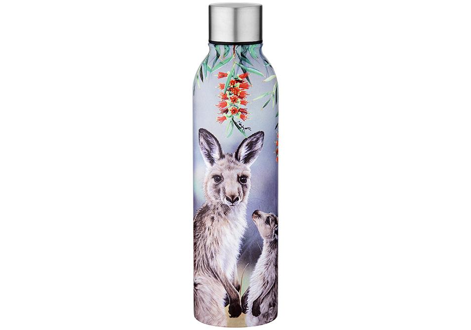Ashdene Fauna of Aus Kangaroo & Joey Drink Bottle