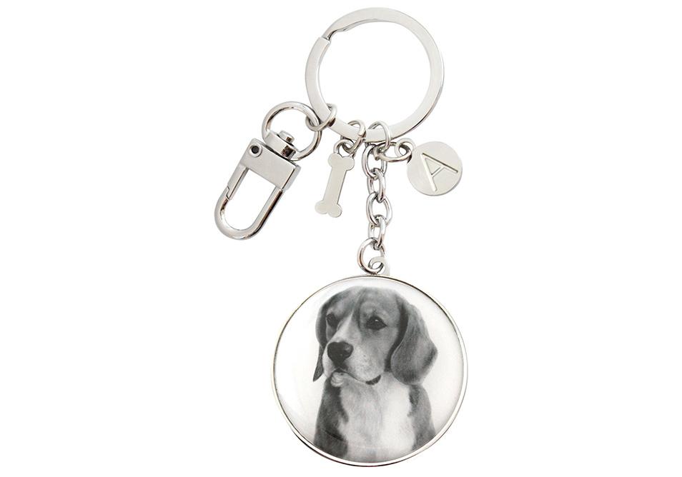 Ashdene Delightful Dogs Beagle Keyring