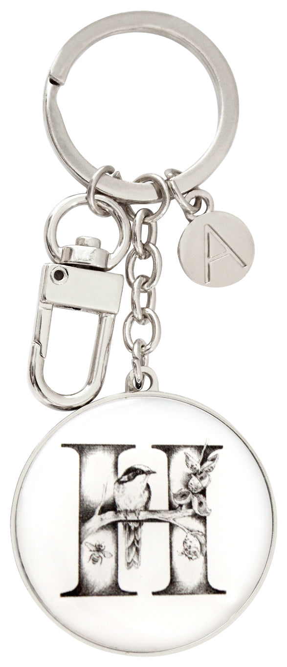 Ashdene Letters of Aus H Keyring