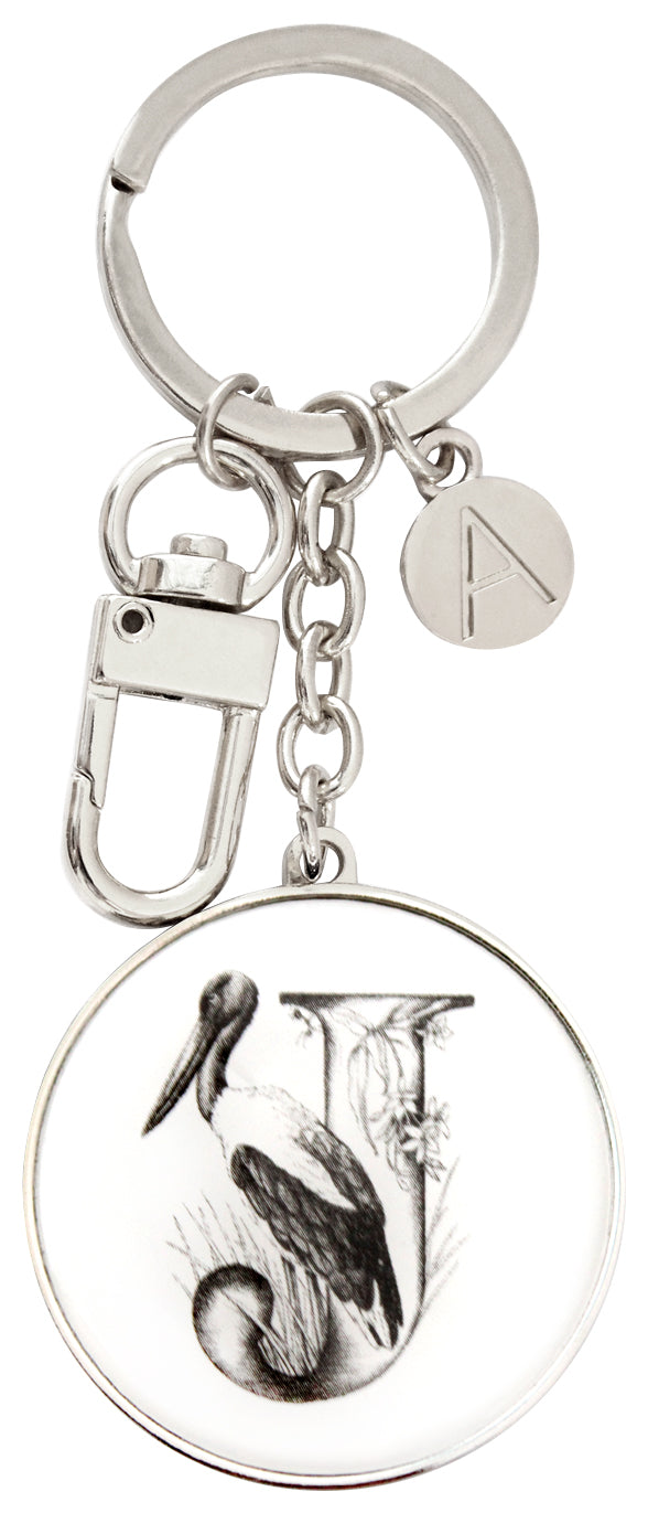 Ashdene Letters of Aus J Keyring