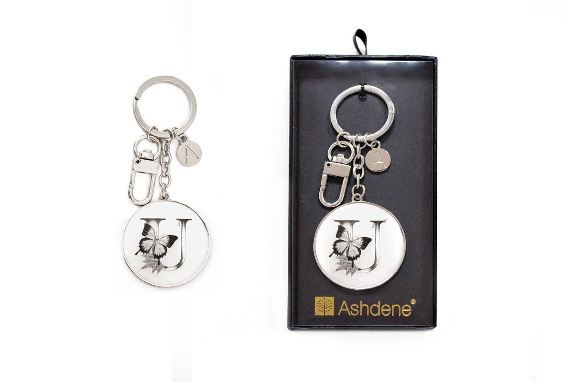Ashdene Letters of Aus U Keyring