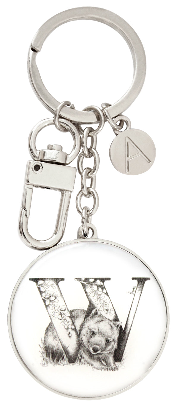 Ashdene Letters of Aus W Keyring