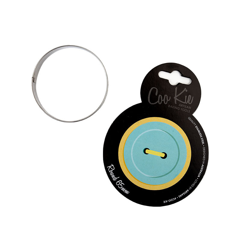 Coo Kie Round Cookie Cutter 65mm