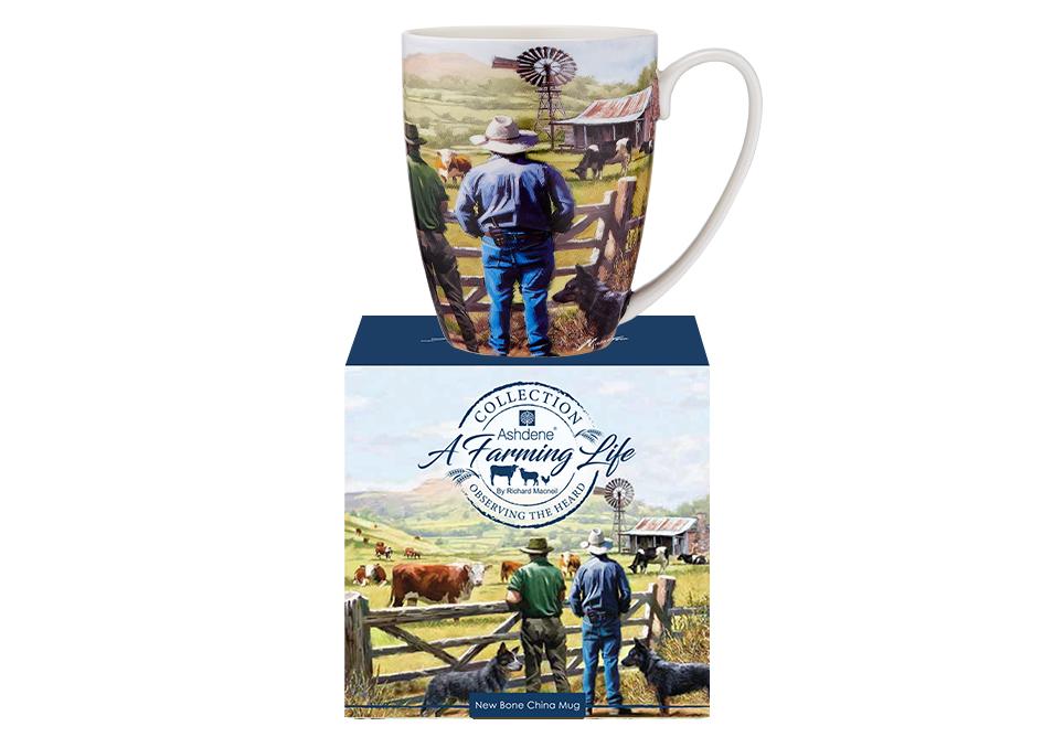 Ashdene A Farming Life Observing The Herd Mug