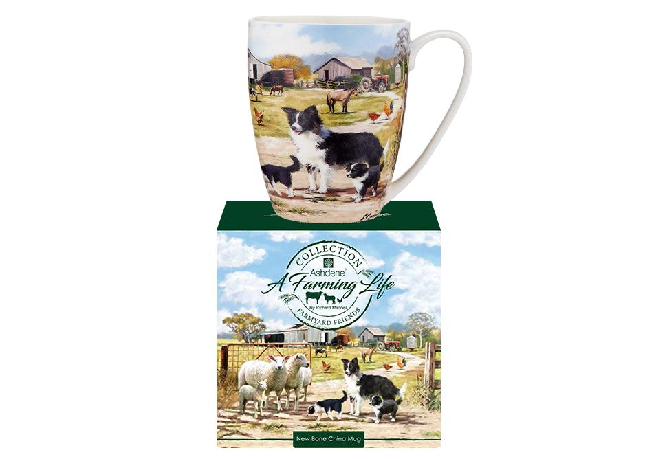 Ashdene A Farming Life Farmyard Friends Mug