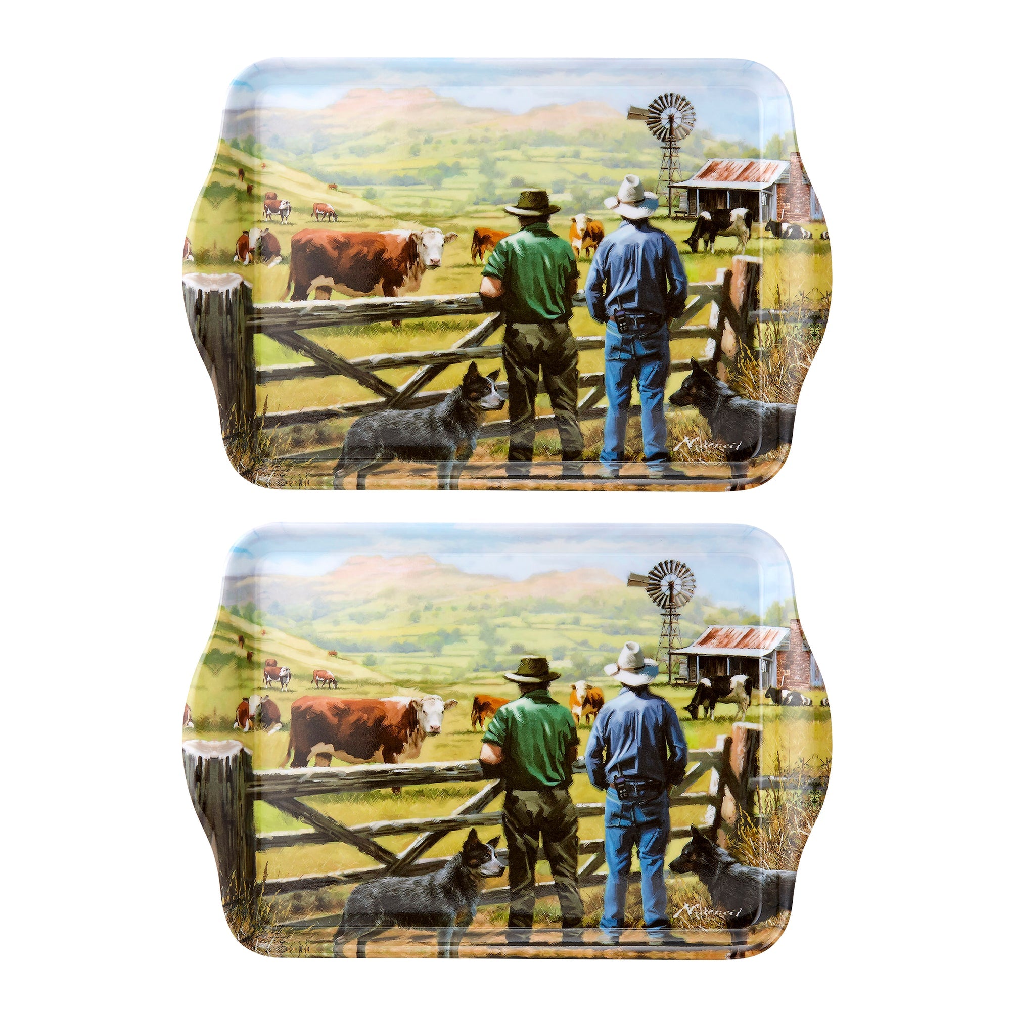 Ashdene A Farming Life Observing The Herd 2pk Scatter Tray