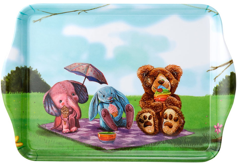 Ashdene Honey Pot Bear Picnic Scatter Tray