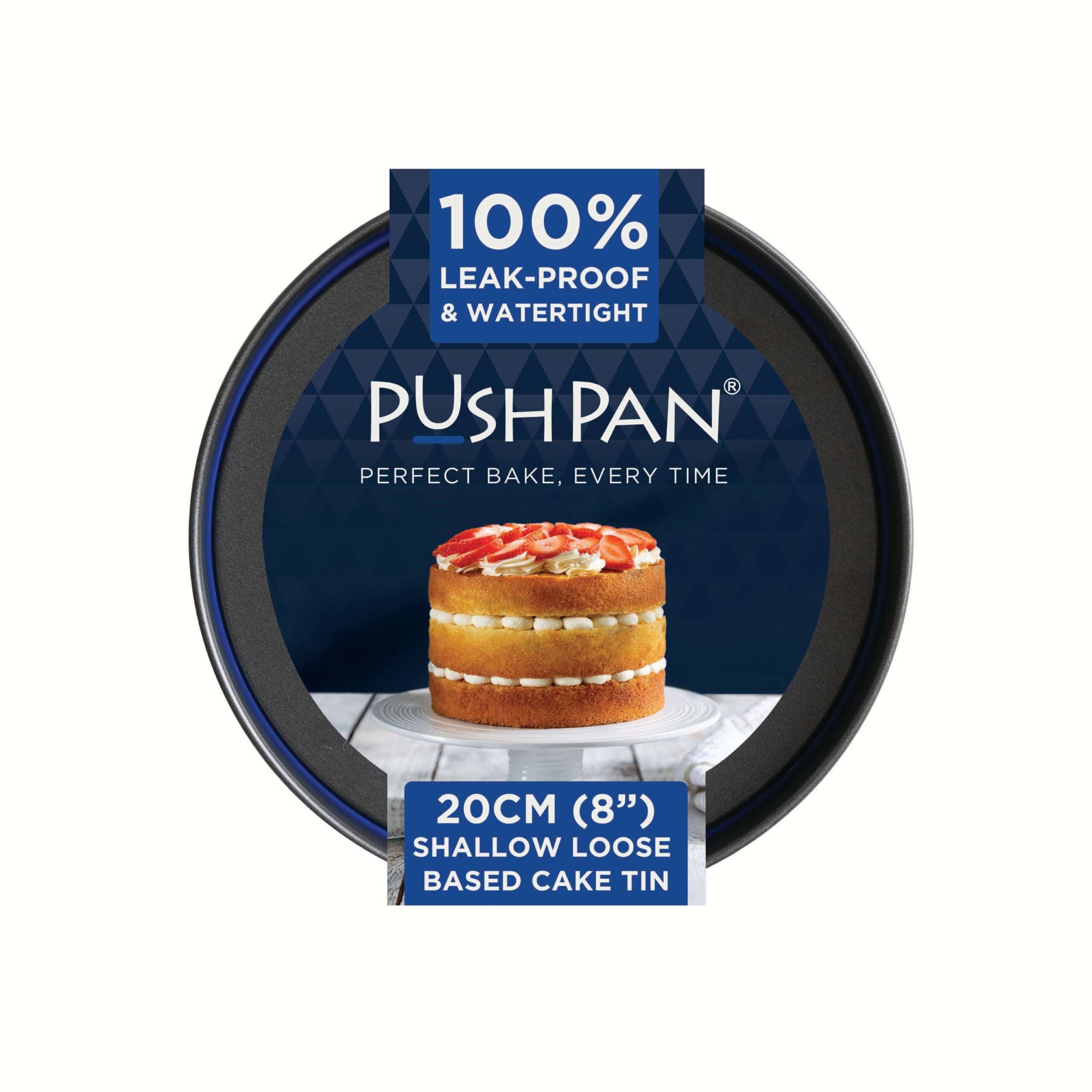 PushPan Shallow Round Cake Pan 20cm